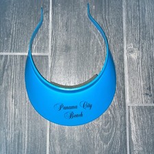 plastikowy niebieski panama city wizjer plażowy