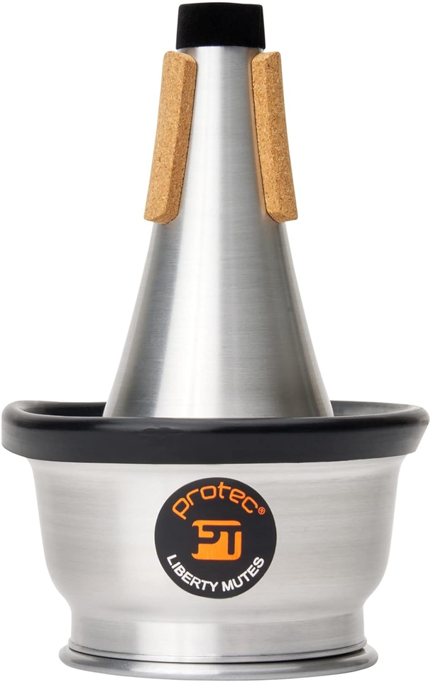 MHT160 Plunger Mute for Trumpet Black Rubber and ProTec Pro Tec