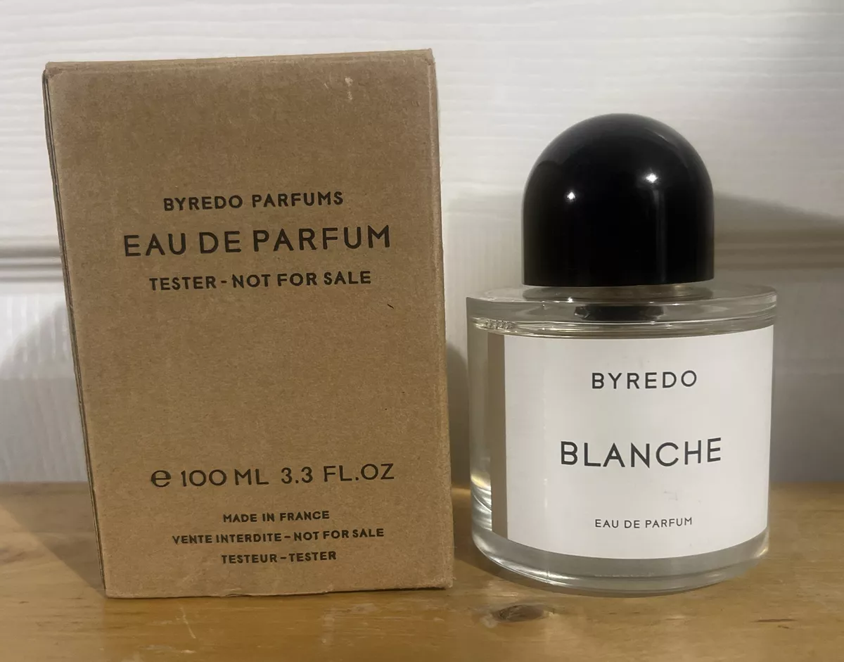 Byredo Blanche 100ml 3.4oz Tester 99% left (Read Description)