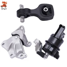 For Honda Civic 2012-2013 1.8L OEM# Engine Motor & Torque Rod & Trans Mount Kit