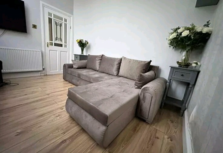 Lisbon Sofa Bed with Storage Chaise Corner Sofa eBay