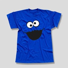 T-Shirt Krümelmonster ohne Kekse Karneval Fasching Sesamstraße Kids Men 116-5XL