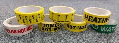 Dickie Dyer Plumbers Identification Tapes 36 mm x 33 m