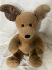 Build a Bear Plush Brown  Tan Floppy Eared Puppy Dog Stuffed Animal - 11"