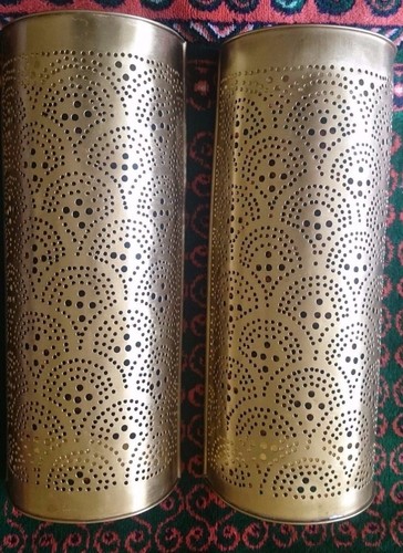 Home Decorators 2 Pack Antique Brass Moroccan Wall Light - Picture 3 of 3