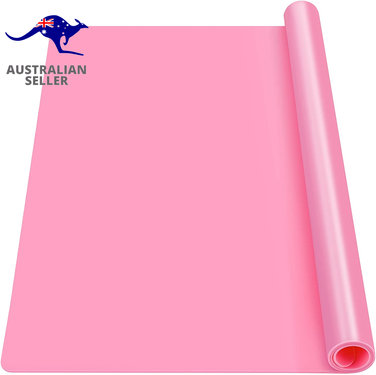 Oversize Clear Silicone Mat, Countertop Protector, 27.6 X 19.7 Inches