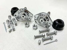 CHEVY IMPALA CADILLAC GBODY PREMIUM HD UNBREAKABLE UPPER BALL JOINTS / CHROME