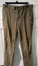 Everlane Uniform Men's Khaki Pants Slim Fit Tapered Leg Size 33/34