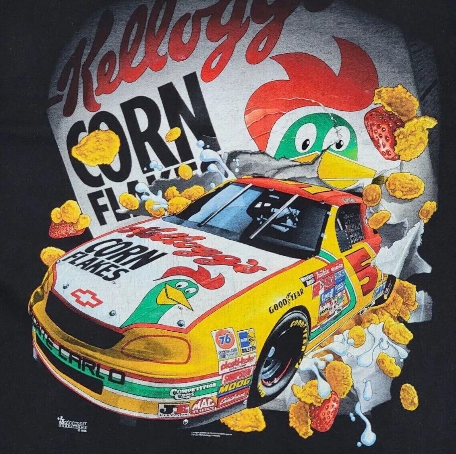 Nascar Vintage 90s Terry Labonte T-Shirt Gift For Fans Racing Car