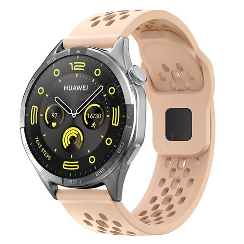Silicone Watch Band for Amazfit GTS Mini 4 3 2e GTR 4 3 Pro 42/47mm Bip 5 Strap - Picture 29 of 48