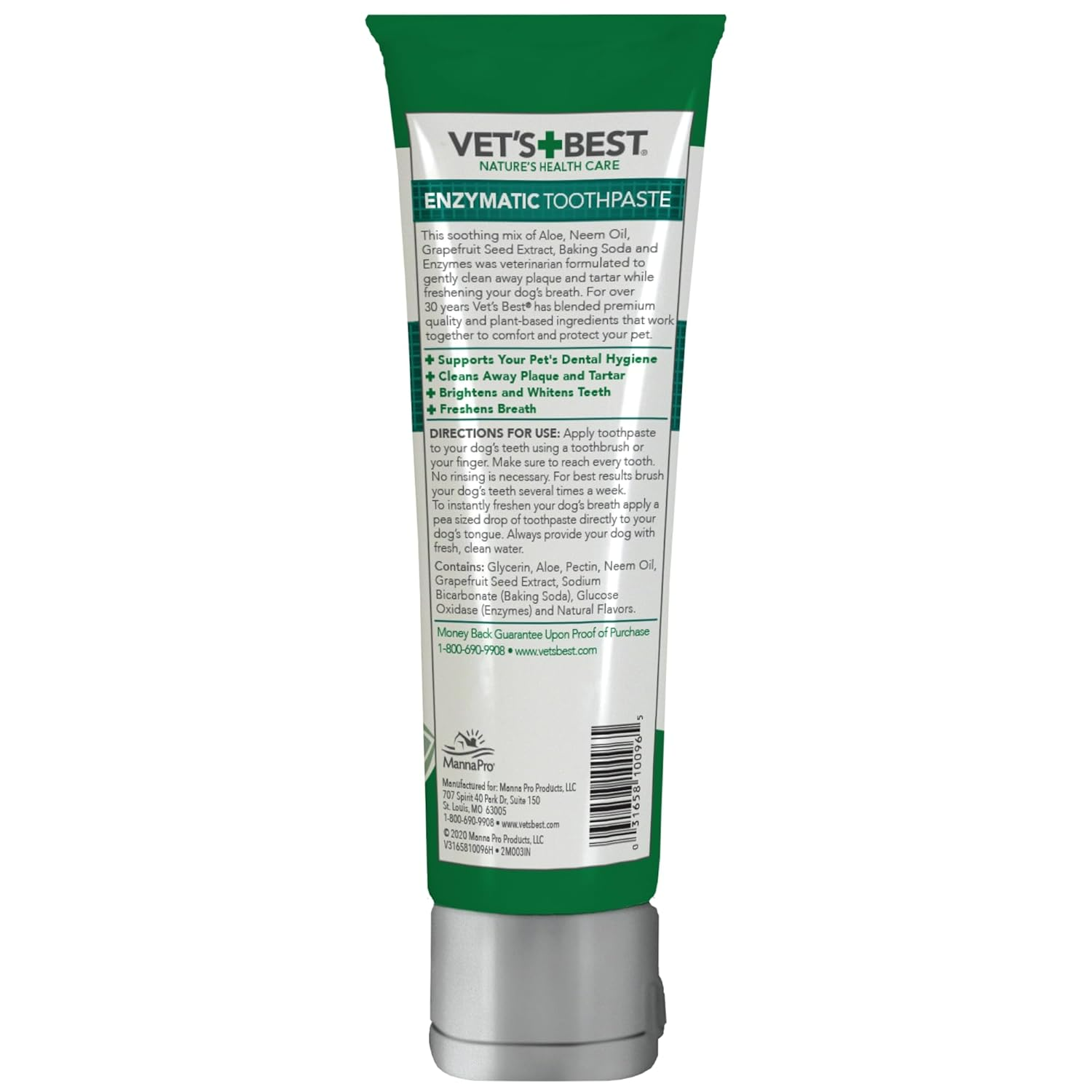 Vet’s Best Enzymatic Dog Toothpaste Teeth Cleaning and Fresh Breath