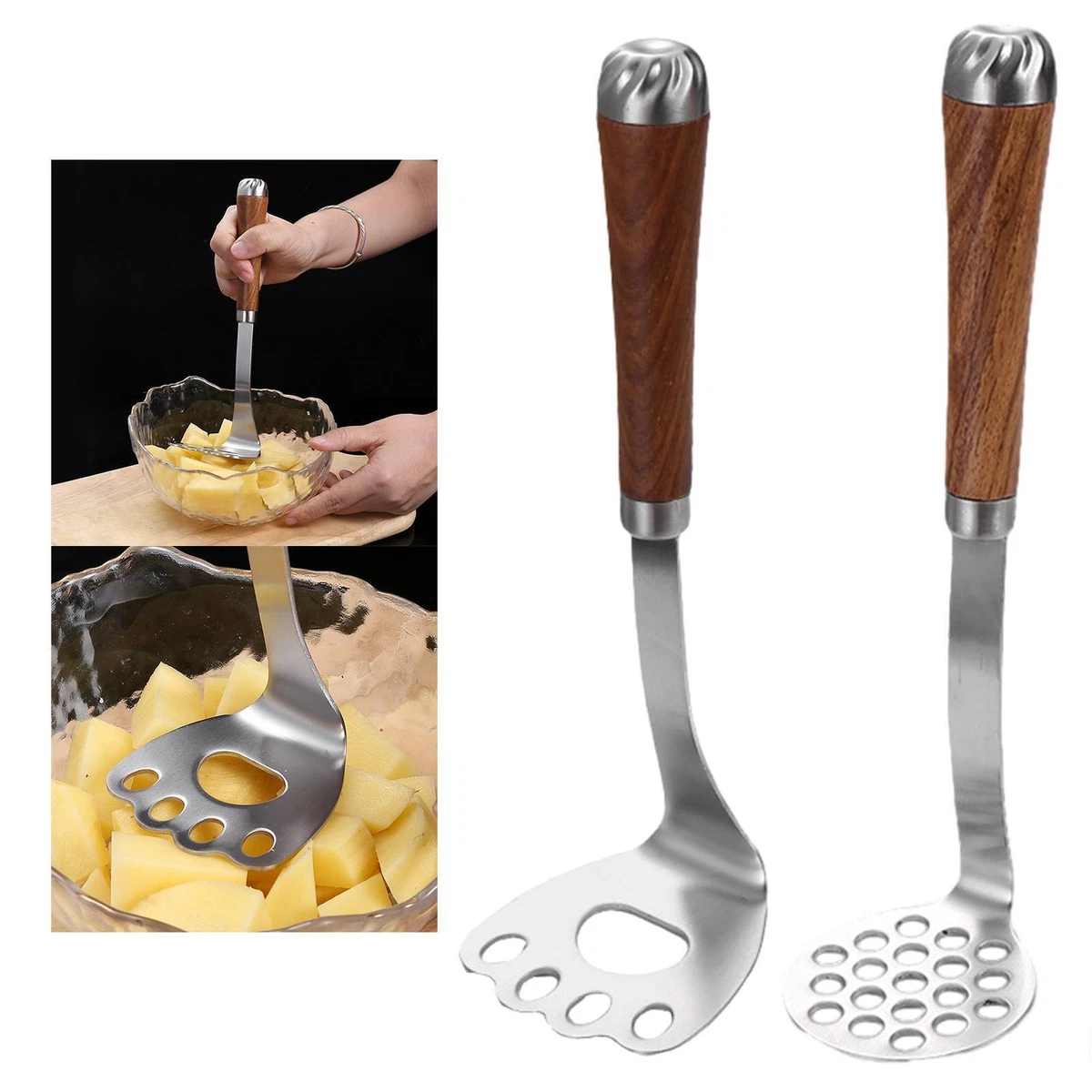 Potato masher metal deals
