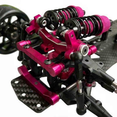 【ピンクのキリン】★構築済み レシリザ ・ブースター デッキ★^_^ Alloy & CF Chassis Frame Kit Rear Drive for 1/10 RC Sakura D5S RWD