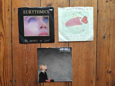 Eurythmics, Must be an Angel, Grown up, Paint a Rumour, 3 x 7'' (RCA, Var.) VG 