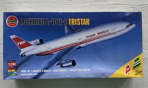 ✈️ AIRFIX TWA LOCKHEED L-1011-1 Tristar 🇺🇸 CATHAY MODEL #06178 NISB 1:144 - Picture 2 of 6