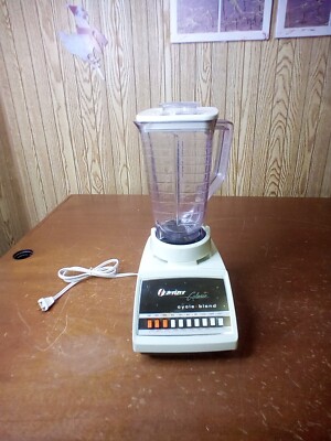 Oster Osterizer Galaxie 10 Speed Blender 5 Cup Capacity Vintage Tested Works 