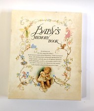 Vintage 1985 Baby's Memory Book Very Unique Pop-up Illustrations Birth to 2nd Gr