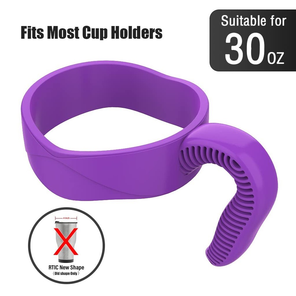 Universal Tumbler Handle Compatible with 30 Oz Yeti, Ozark Trail, Rambler, and More