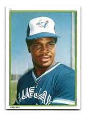 Jorge Bell 1986 Topps All-Star Set #47 Toronto Blue Jays Near Mint NM