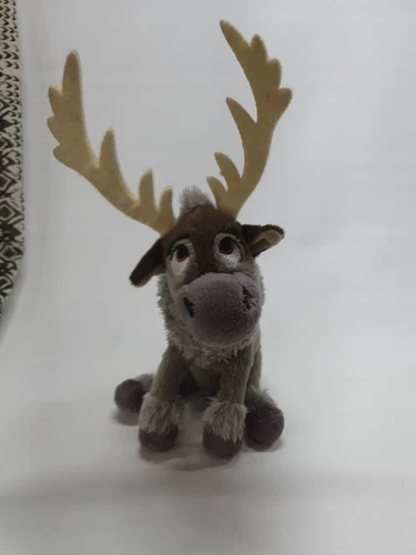 TY Sparkle Sven 6” Plush Disney Frozen Reindeer Stuffed Animal Toy Beanie Baby - Picture 1 of 6