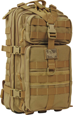 Maxpedition Falcon II Khaki 25 Liter Capacity Nylon Construction Backpack 