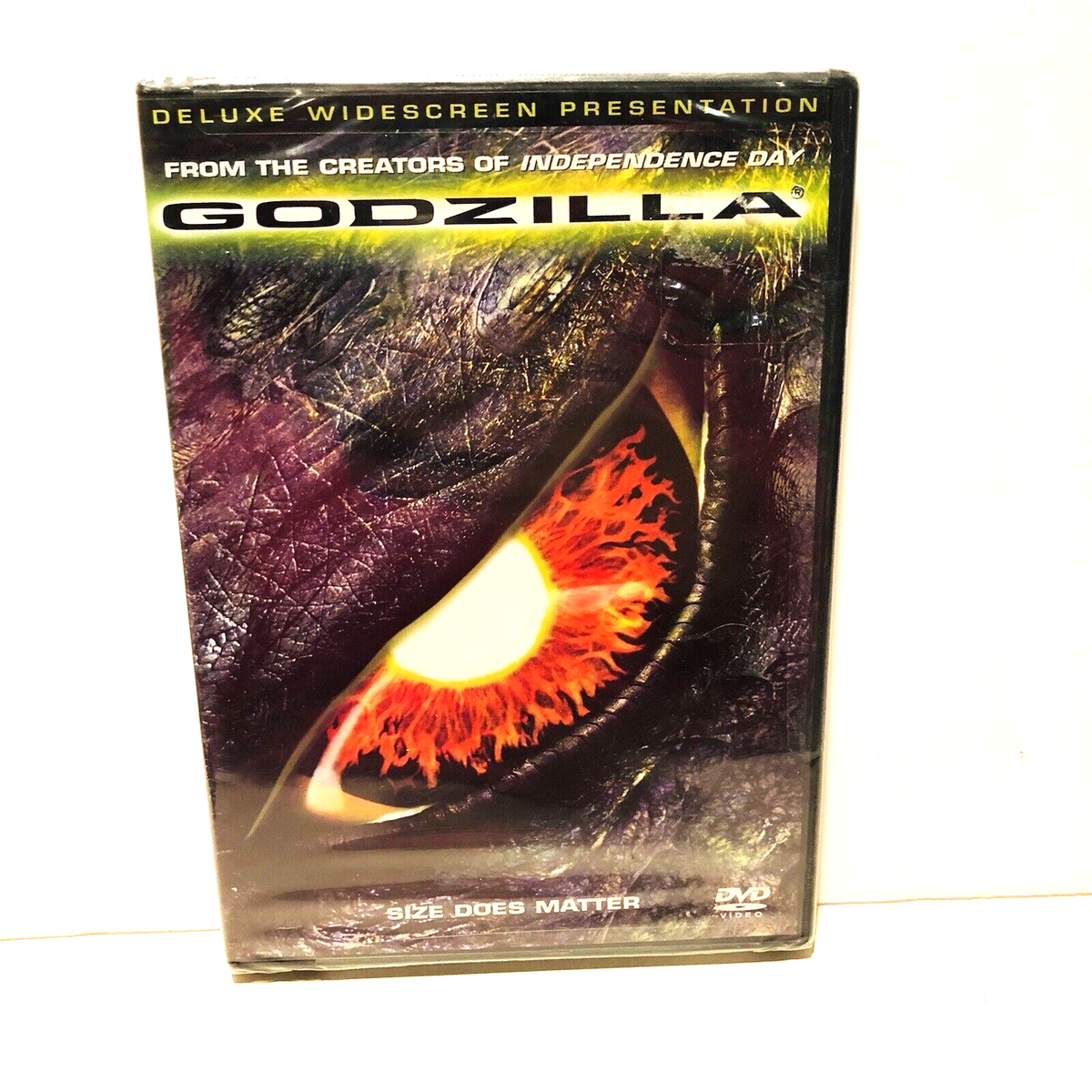 Godzilla DVD Deluxe Widescreen SCI FI Movie Matthew Broderick Jean