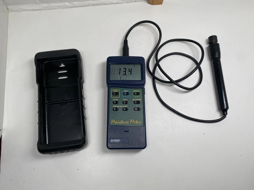 Extech 407777 Heavy Duty Moisture Meter Tested Working