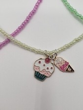 Yellow Tasty Treat Fun Necklace- Girls, Anyone Who Loves Tasty Treats 