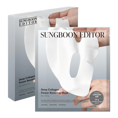 Sungboon Editor Deep Collagen Overnight Mask 37g x 4ea The real firming NEW US