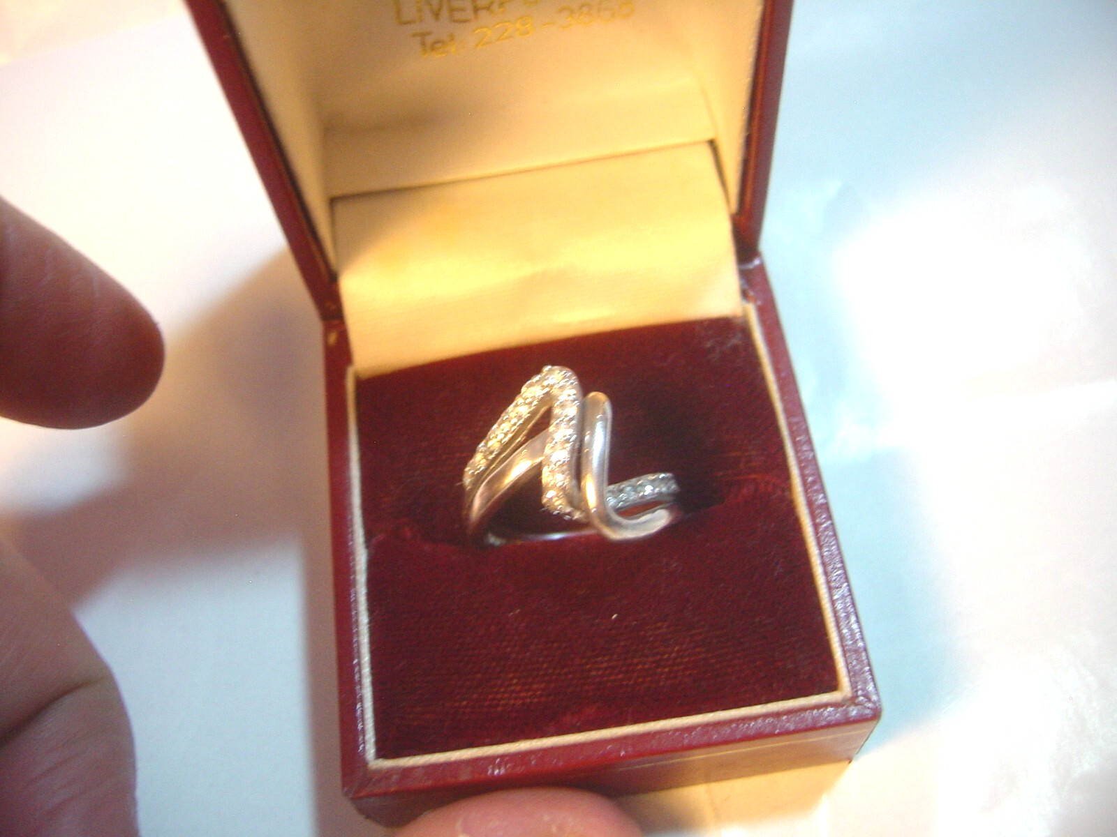 Vintage Solid thick Silver Ring-Stunning chunky z… - image 1