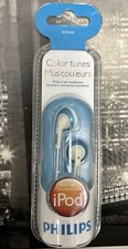 Philips Earbuds Color Tunes SHE2643 Headphones - Blue - New In Package
