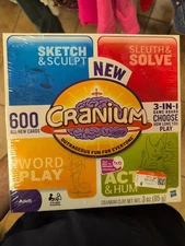 Cranium Board Game 3-in-1 Game Board 2009 Brand New Sealed