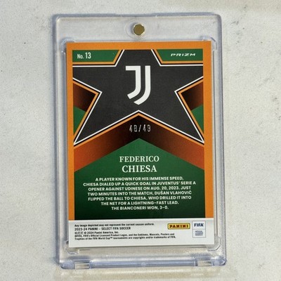 2023-24 Panini Select FIFA Select Stars Federico Chiesa #13 Tie