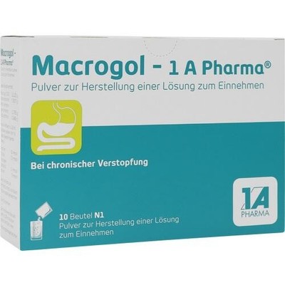 MACROGOL-1A Pharma Plv.z.Her.e.Lsg.z.Einnehmen 10 St. PZN 14264056