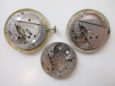 PUW cal. 361 manual wind watch movements - for parts