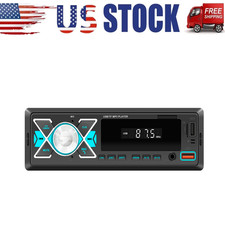 Bluetooth Car Stereo Audio In-Dash FM Aux Input Receiver USB MP3 Radio Player US