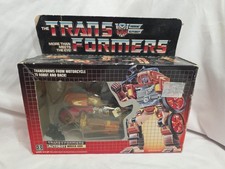 Vintage 1986 Transformers G1 Wreck-Gar Original Box Manual