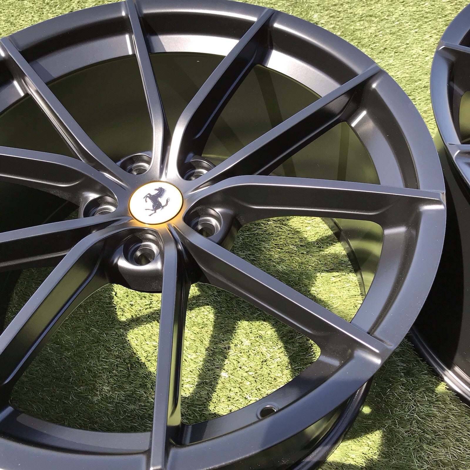 20 FERRARI 488 PISTA RIMS F8 458 ITALIA OEM STOCK GENUINE FACTORY 819972 342192