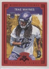 2015 Panini Gridiron Kings Rookies Red Frame Trae Waynes #148 yf0