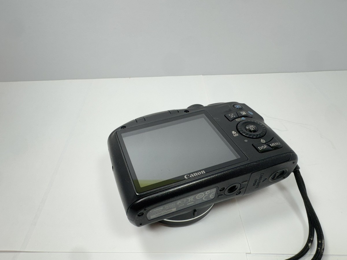 Canon PowerShot SX130 IS 12.1MP Digital Camera Working Black HD