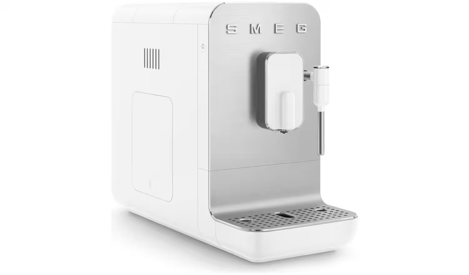 Smeg BCC02 Retro Style Bean To Cup Coffee Machine - White (Used/Missing Items)