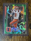 2025 Bowman Chrome University Football Green Lava Refractor Kaden Feagin #26