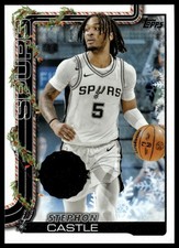 2025-26 Topps Holiday #H158 Stephon Castle