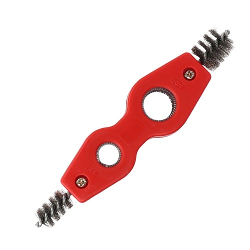 Red Color Copper Pipe Cleaner Reamer With Pipe Cleaning Brush Copper ...