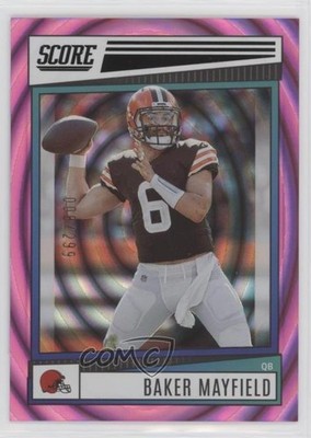 2022 Score Ellipse 8/299 Baker Mayfield #203 10z2