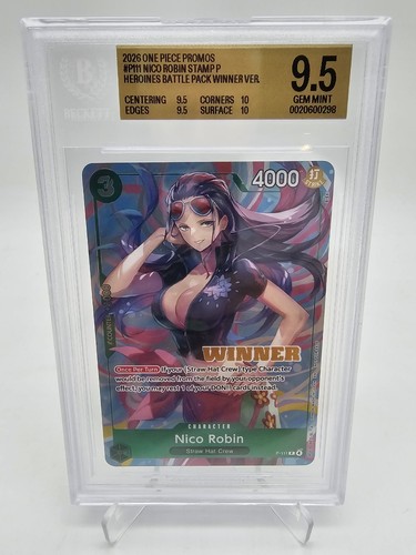 Nico Robin (Heroines Battle Pack) graded BGS 9.5 for sale on eBay
