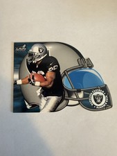 Napoleon Kaufman 1998 Aurora Pacific Mask Cel-Fusion Helmet Card Raiders