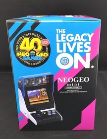 Neo Geo Mini Unopened Item Arrival Model Number NEOGEO MINI INTERNATIONAL SNK
