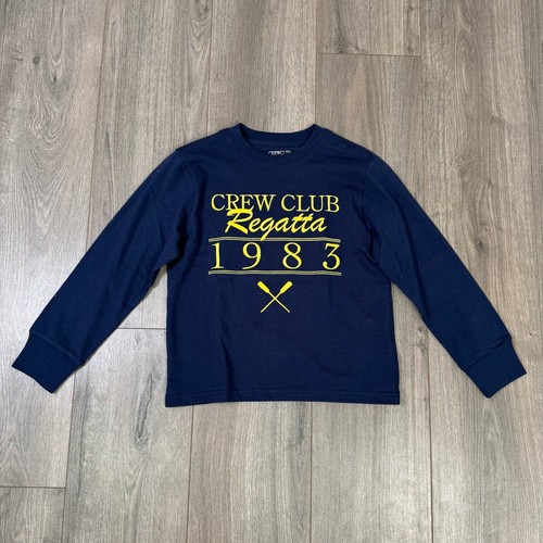 Crewcuts Embroidered Crew Club Regatta Graphic Tshirt US Boy's S - Picture 2 of 6