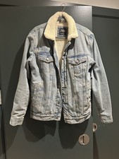 Zara Men’s Denim Sherpa Jacket (M)